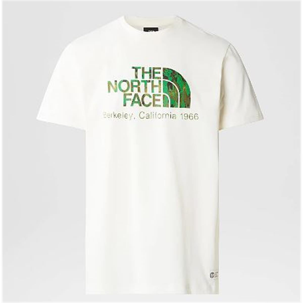 The North Face Berkley California S/S Tee white dune opitc Herren T-Shirt