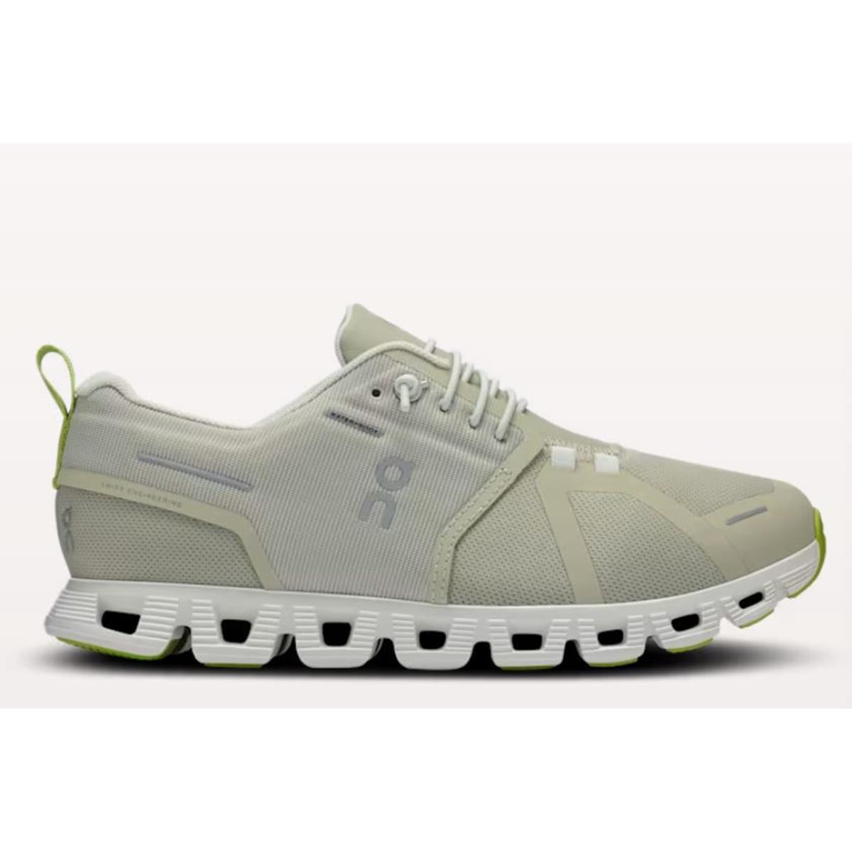ON Cloud 5 Waterproof Women chalk ice