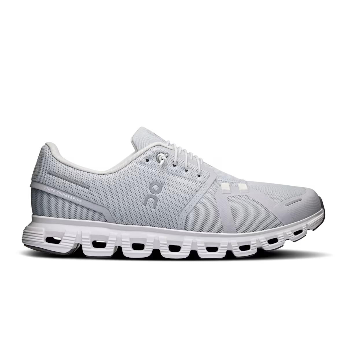 ON Herren Joggingschuhe Cloud 6 Wide Glacier/ White