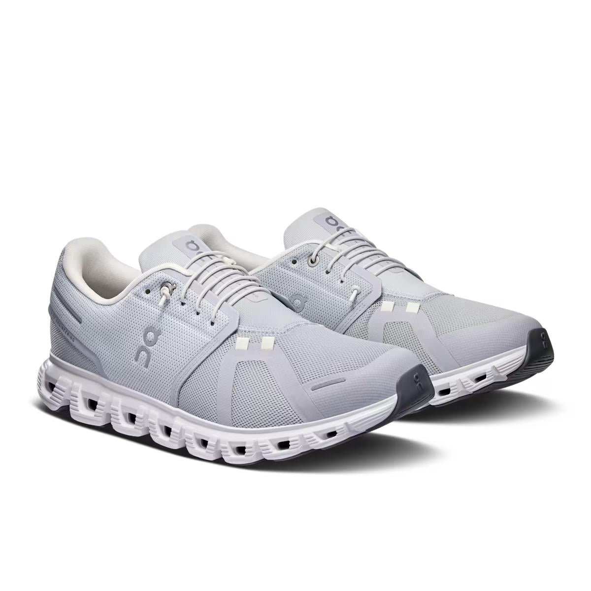 ON Herren Joggingschuhe Cloud 6 Wide Glacier/ White