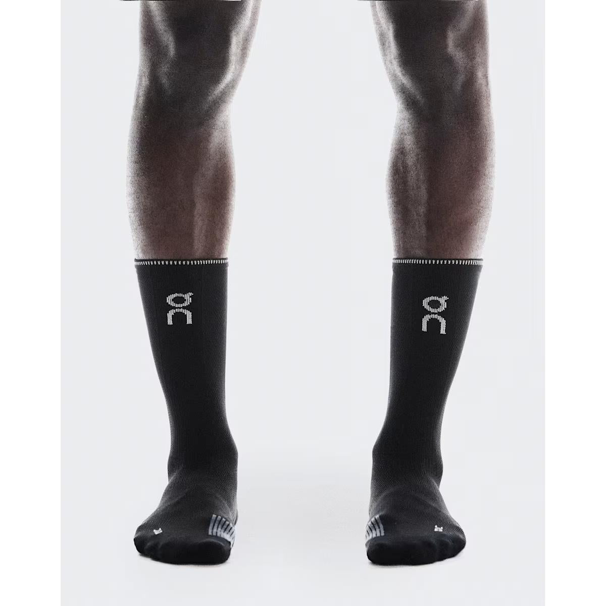ON Performance Run Sock High Black / Eclipse