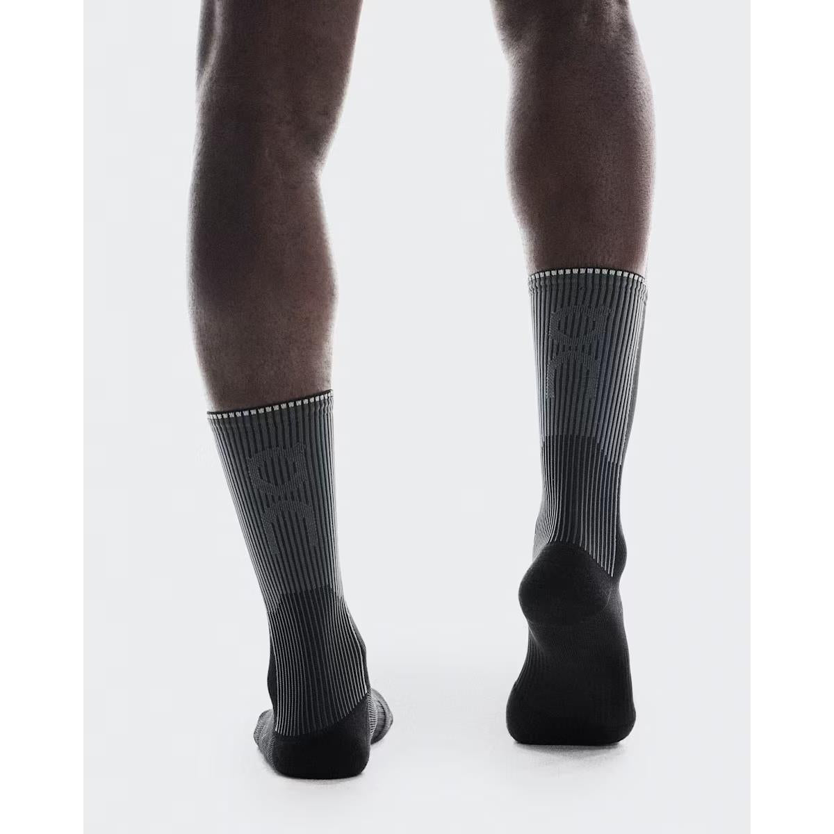 ON Performance Run Sock High Black / Eclipse