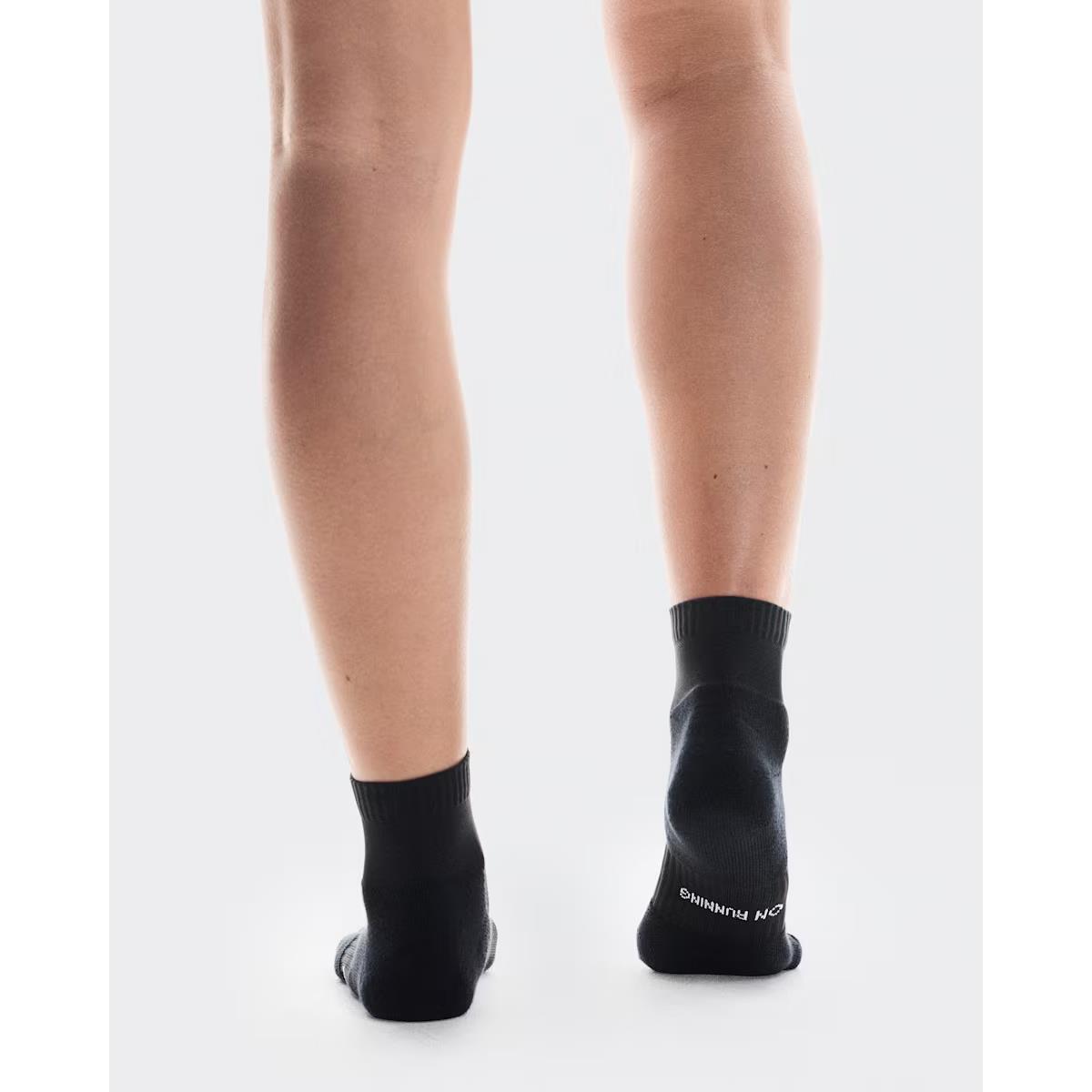 ON Socken Core Run Sock Mid 2P Black