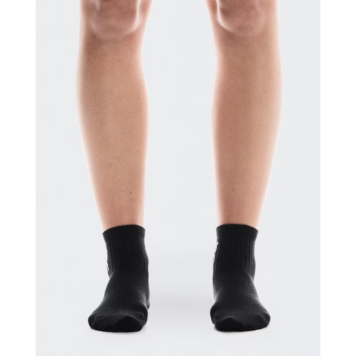 ON Socken Logo Sock Mid 3P Black