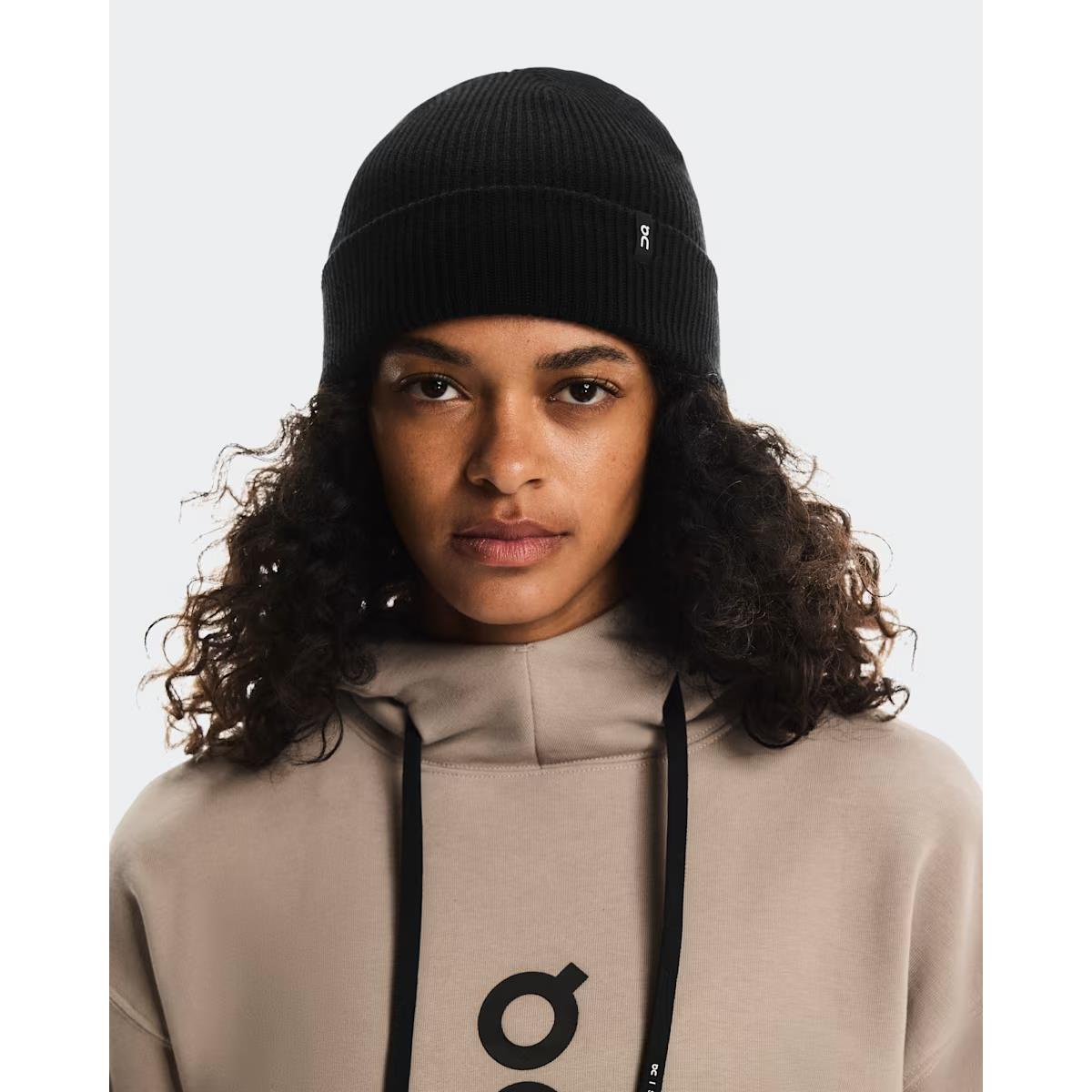 ON Merino Beanie Black