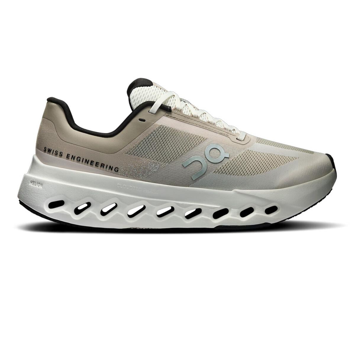 ON Damen Laufschuhe Cloudsurfer Next Fog / Ivory