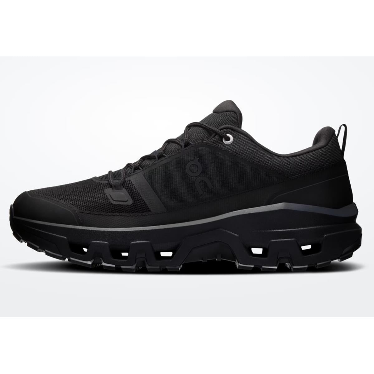 ON Cloudrock Low Waterproof Black/Black Herren