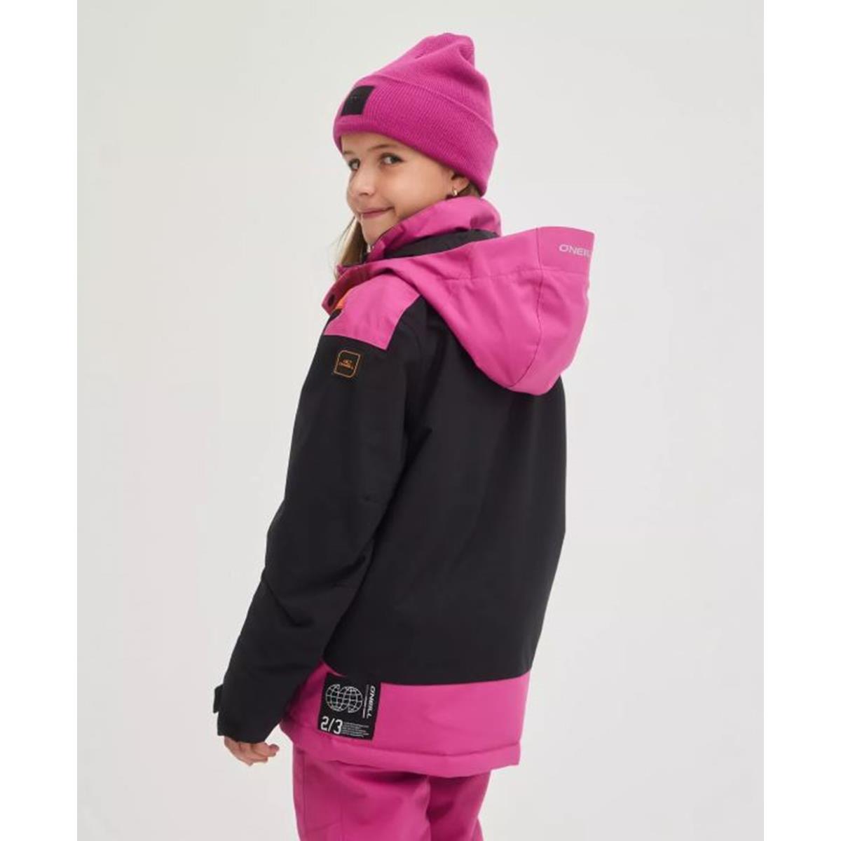 O`Neill Isolierte Kinder Skijacke fuchsia red