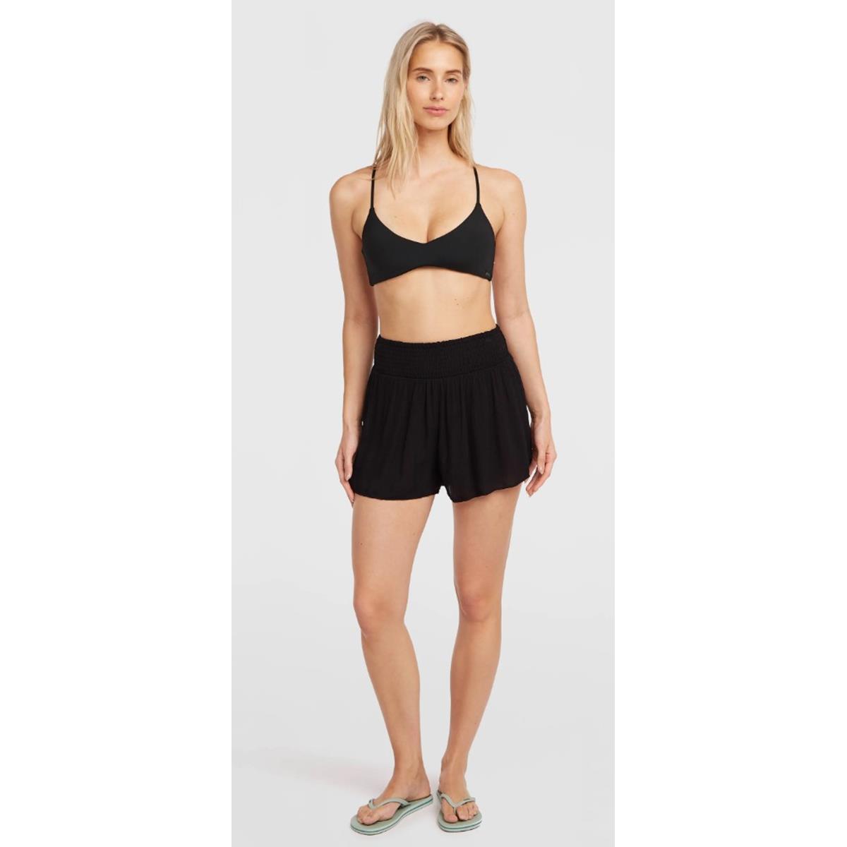 O`Neill Johnny Smocked Waist Pants Damen black out