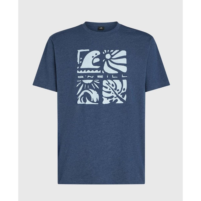 O’Neill Melange Front Print T-Shirt Herren English Evening