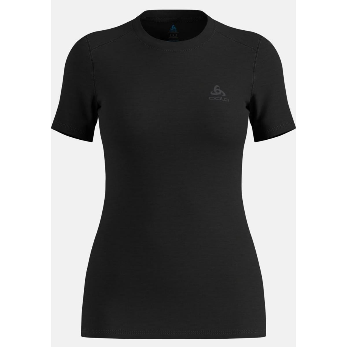 Odlo W Merino 160 BL Top s/s black Damen Unterhemd