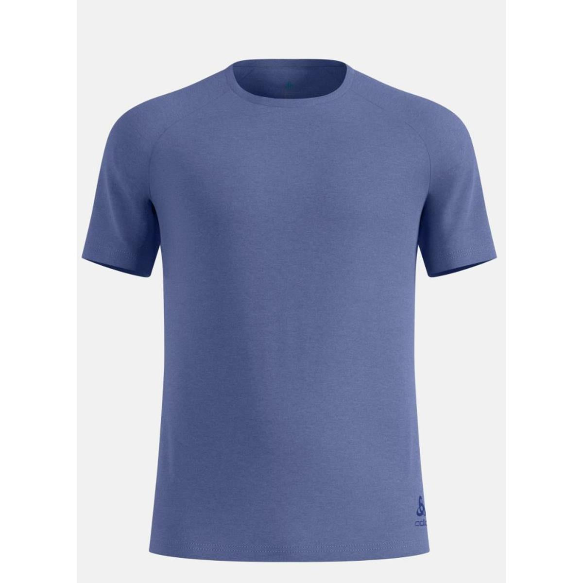 Odlo M Essential 365 Crew Neck S/S dazzling blue melange Herren T-Shirt