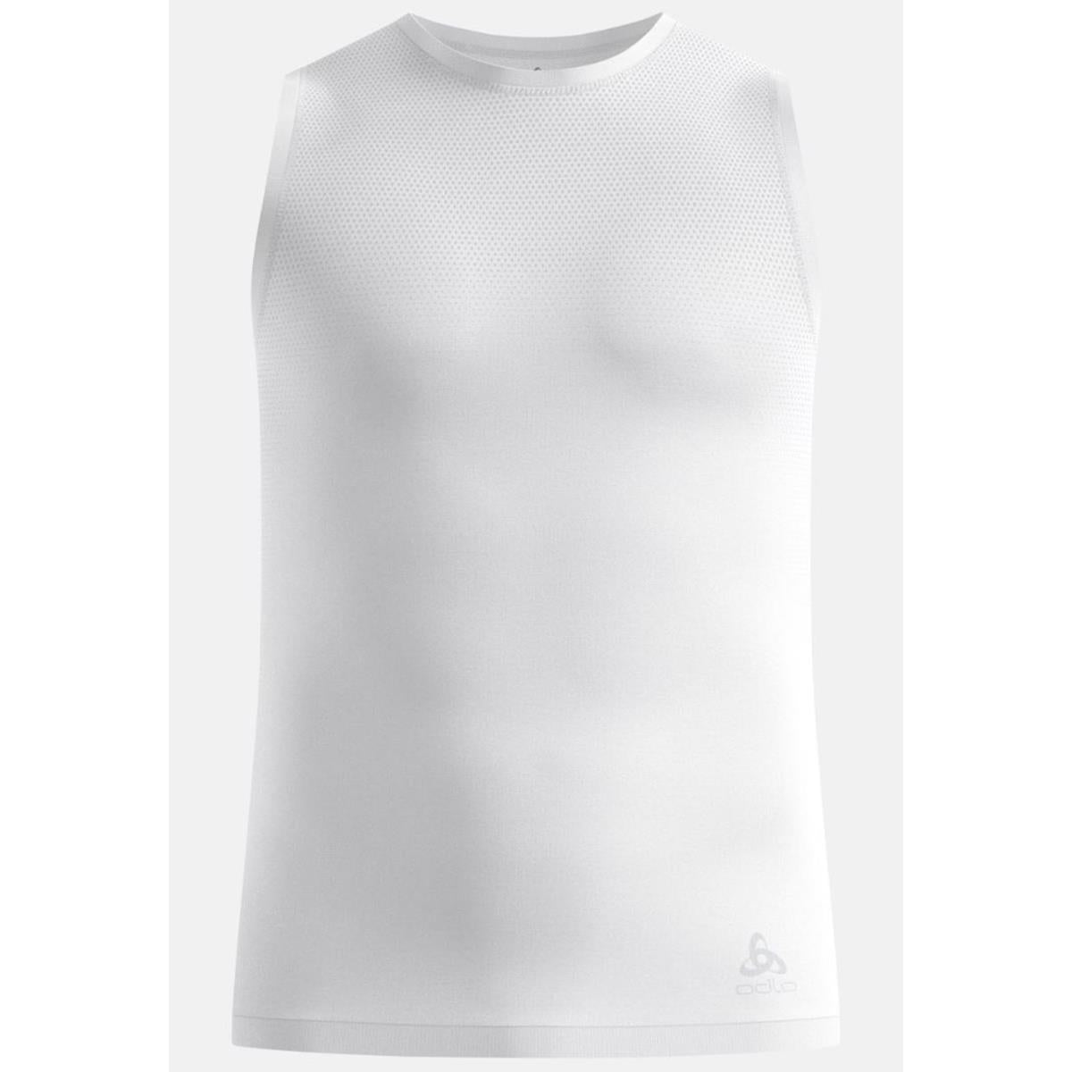 Odlo M Performance X-Light BL Top Crew Neck Singlet white Herren Unterhemd