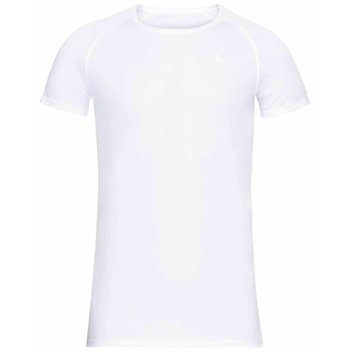 Odlo Active F-Dry Light Top Crew Neck white Funktion Herren Unterhemd