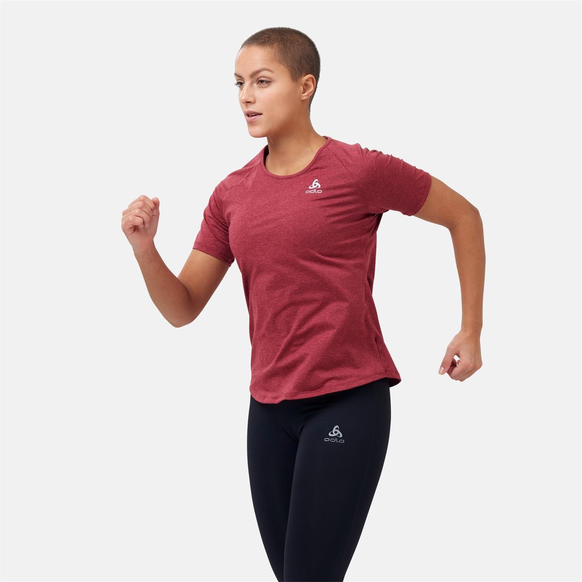 Odlo Run Easy T-Shirt holly berry melange