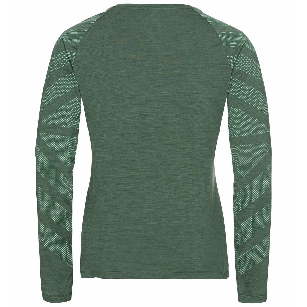 Odlo Concord Kinship Langarmshirt mit Print myrtle melange