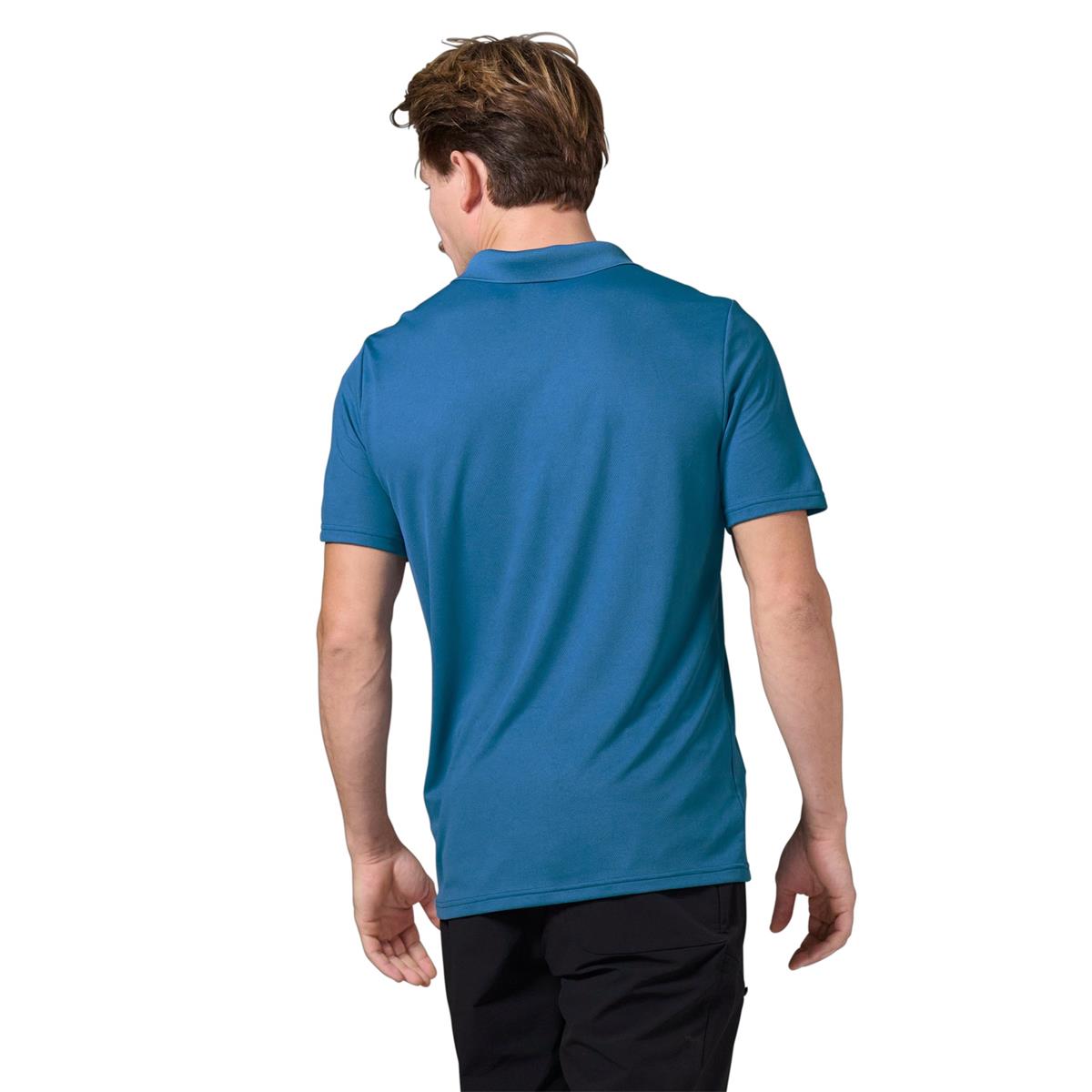 Odlo M F-Dry Polo S/S saxony blue