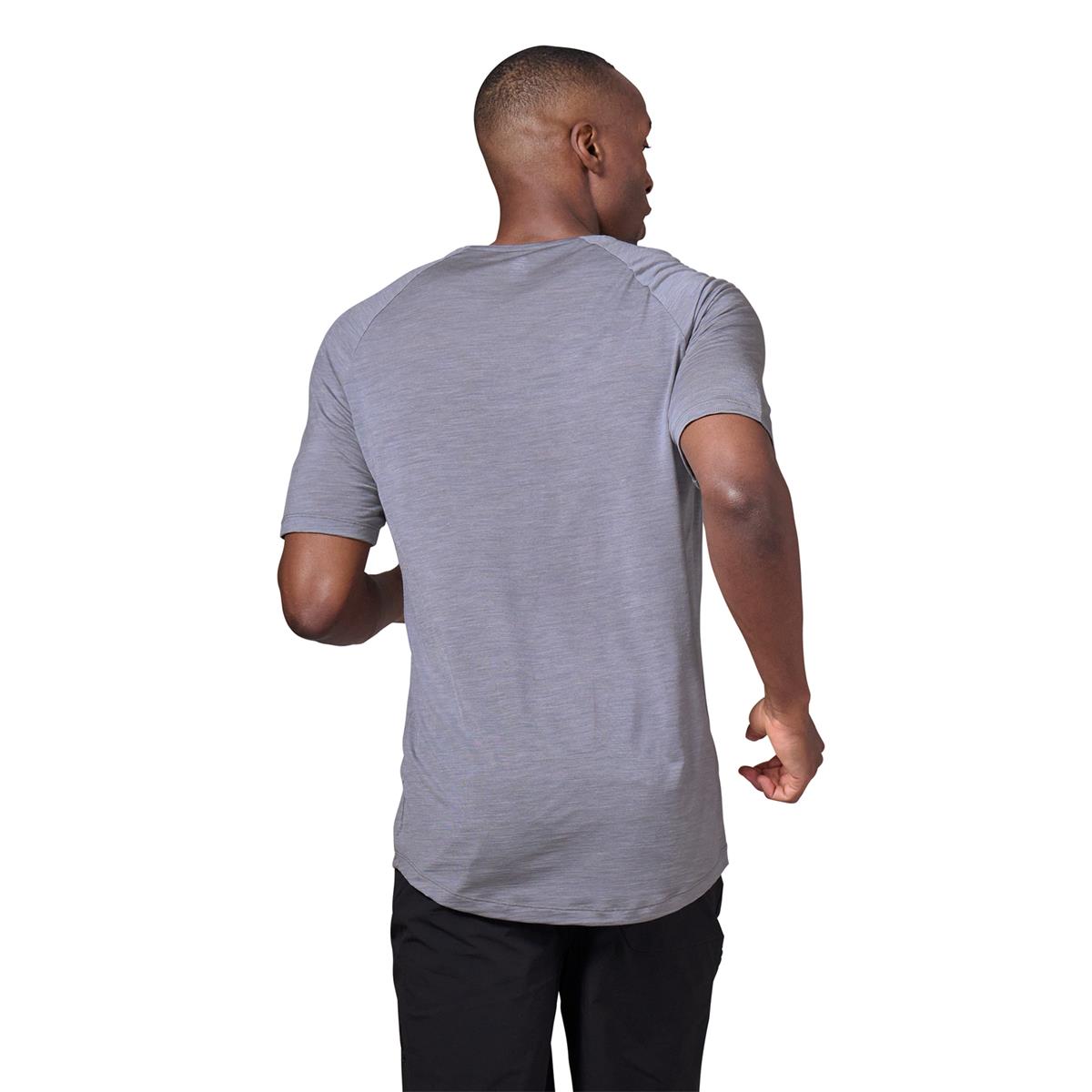 Odlo Ascent Performance Wool S/S Land grey melange