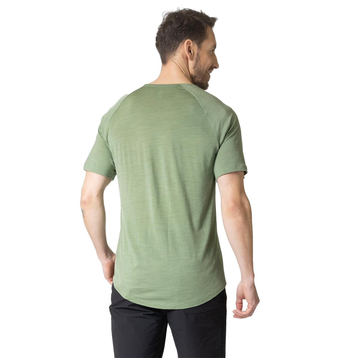 Odlo Ascent Performance Wool S/S Land loden frost melan