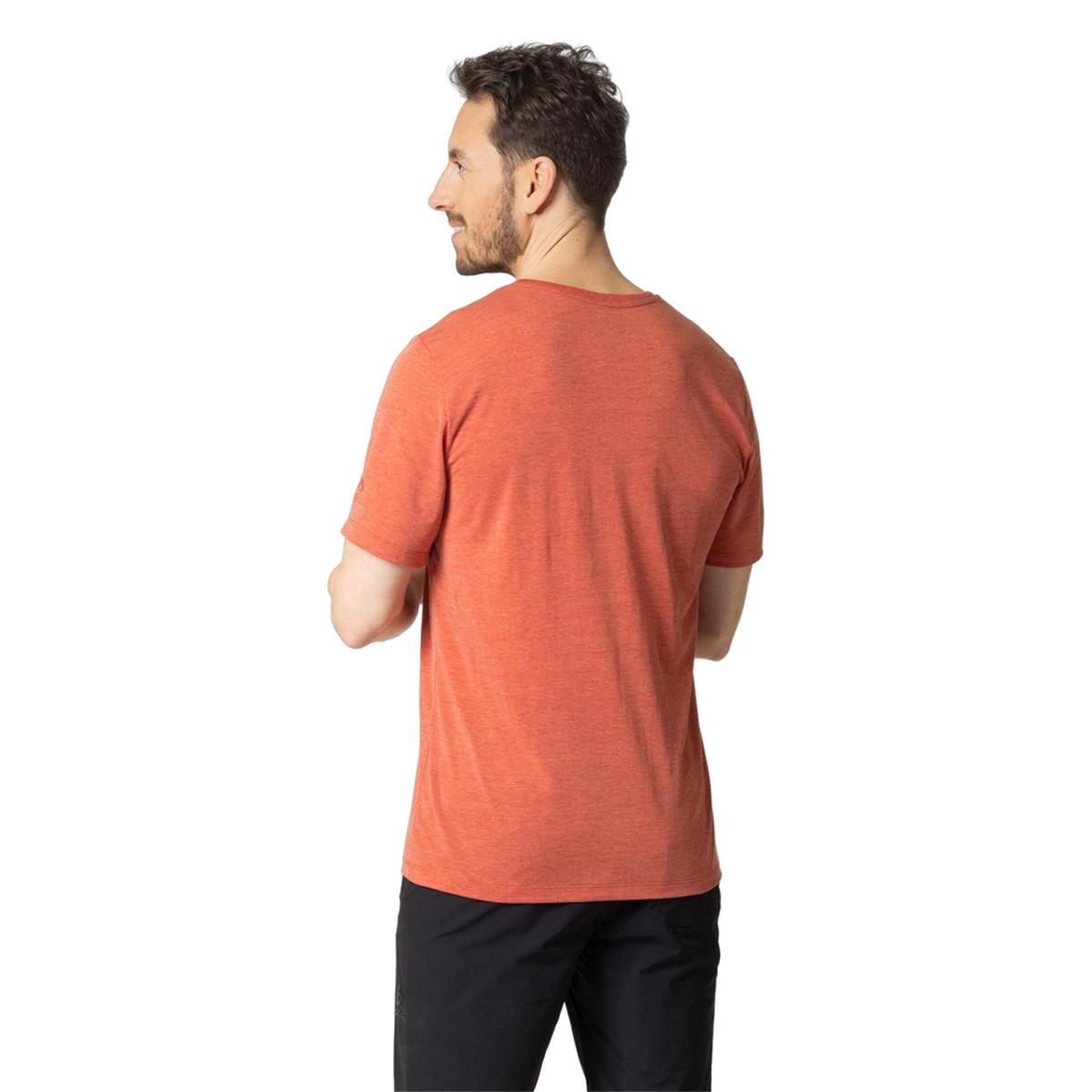 Odlo Ascent 365 S/S Linear ketchup melange
