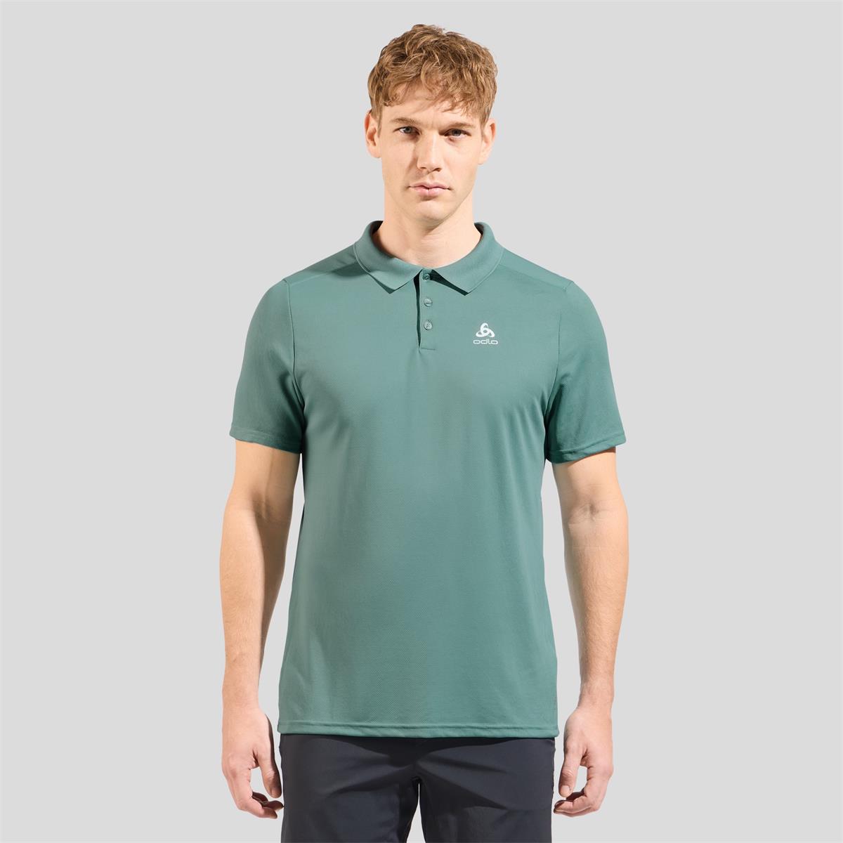 Odlo Herren F-Dry Poloshirt arctic