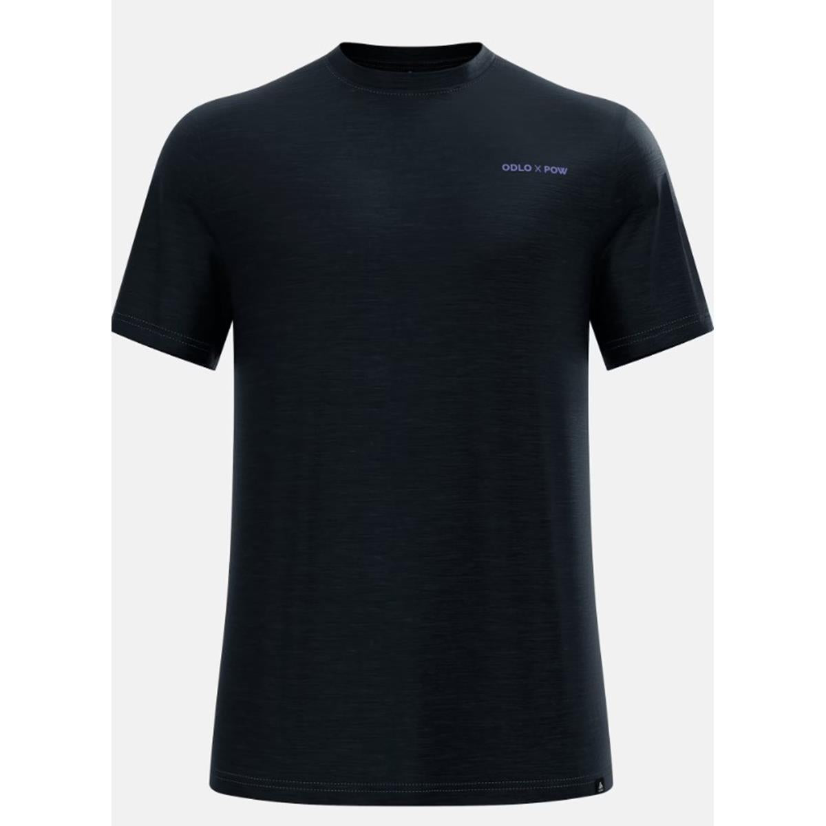 odlo Odlo x POW Collective Voices T-Shirt aus Merinomix - black melange