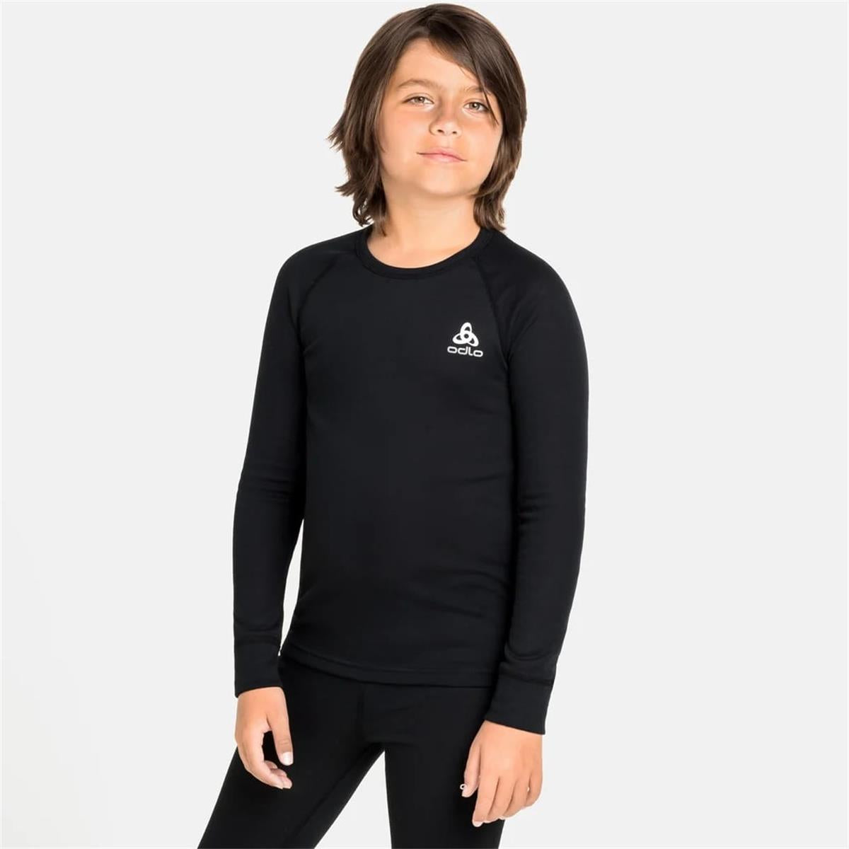 Odlo Active Warm Eco Kids BL Top Crew Kinder Funktionsunterwäsche