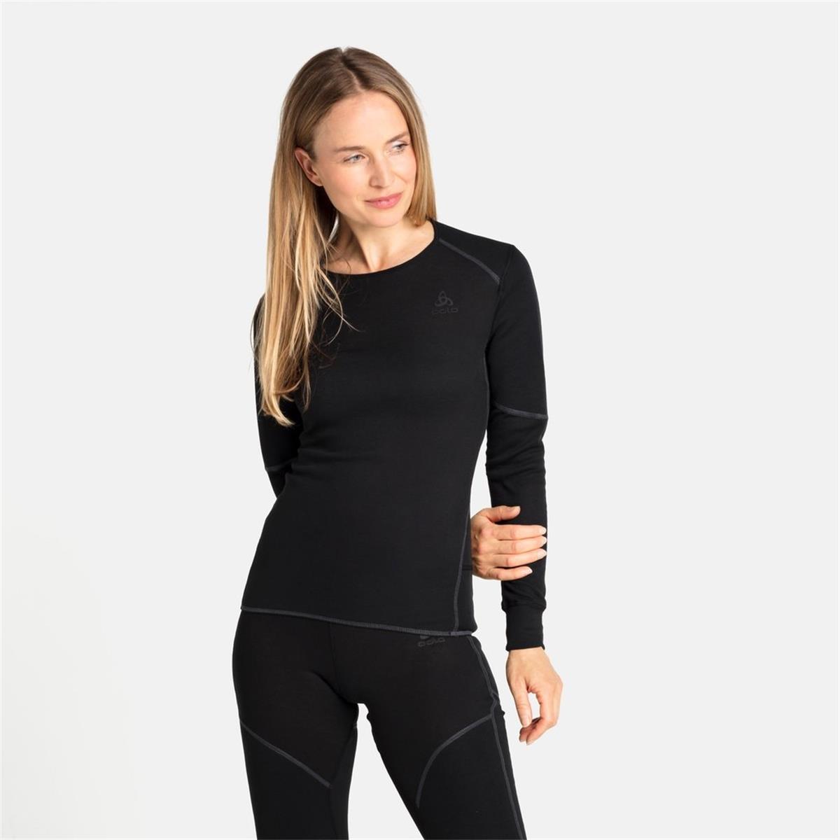 Odlo Damen ACTIVE X-WARM ECO Base Layer Top black
