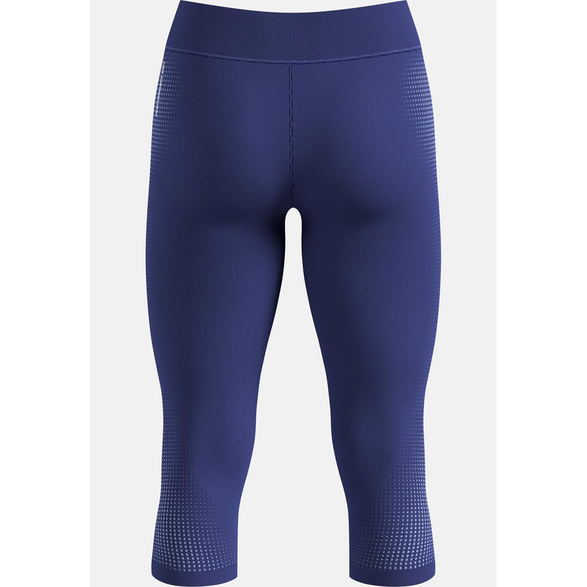 Odlo Damen Performance Warm Base Layer 3/4 Tights Skipper Blue