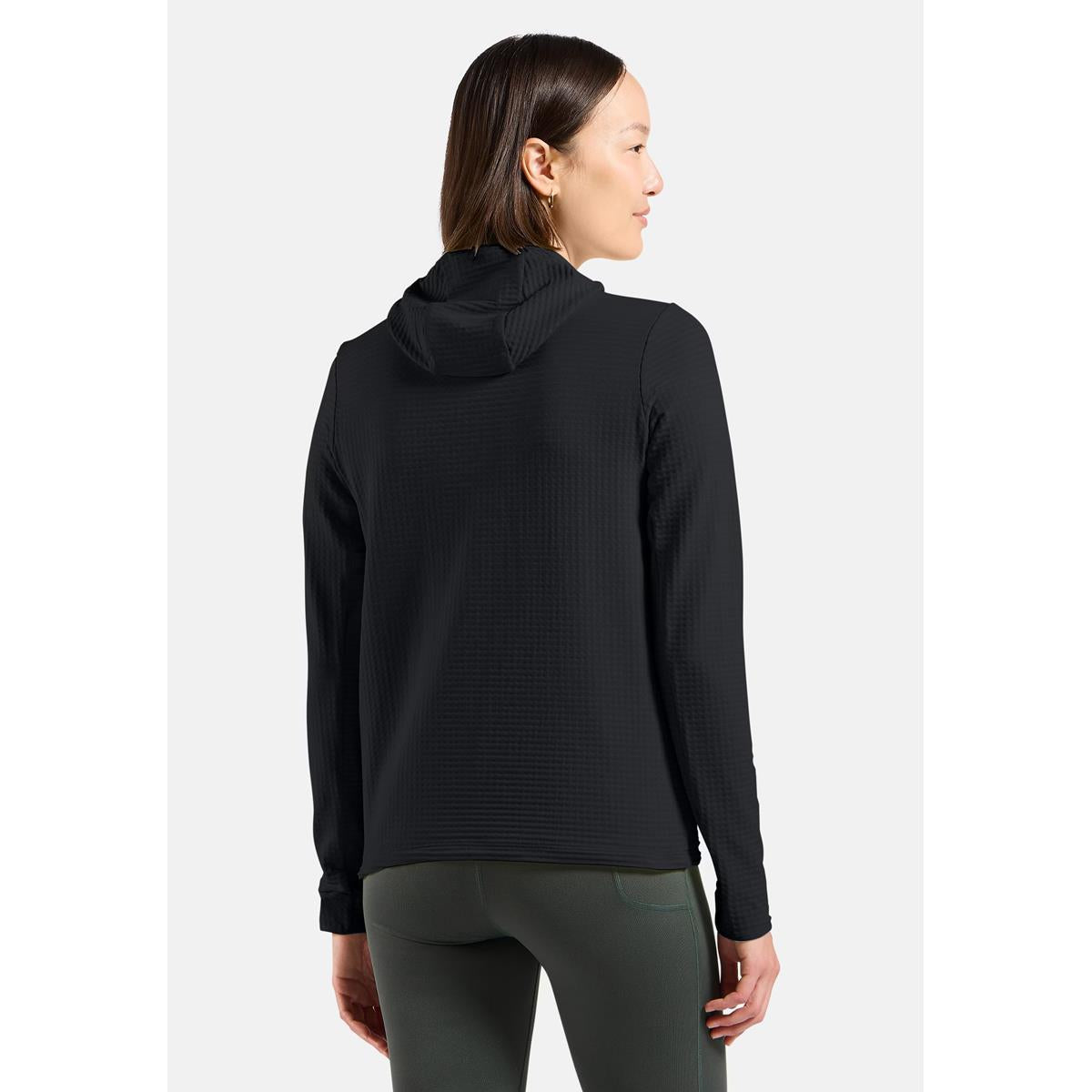 Odlo Damen Essentials Thermal Hoodie Schwarz
