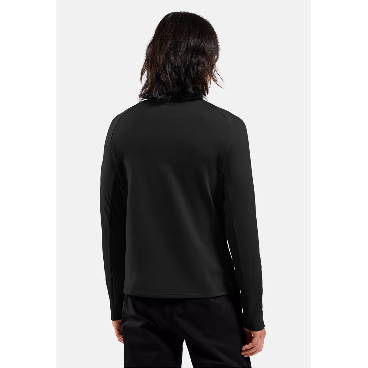 Odlo Herren Essentials Light Mid Layer mit Halbreißverschluss Schwarz