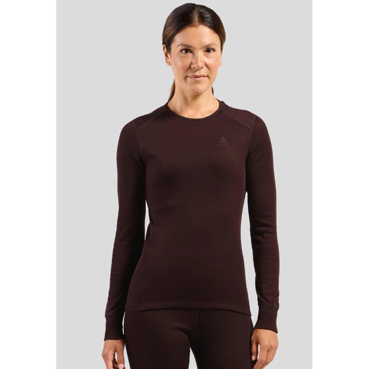 Odlo - Active Warm Base Layer Langarmshirt Fudge - Damen