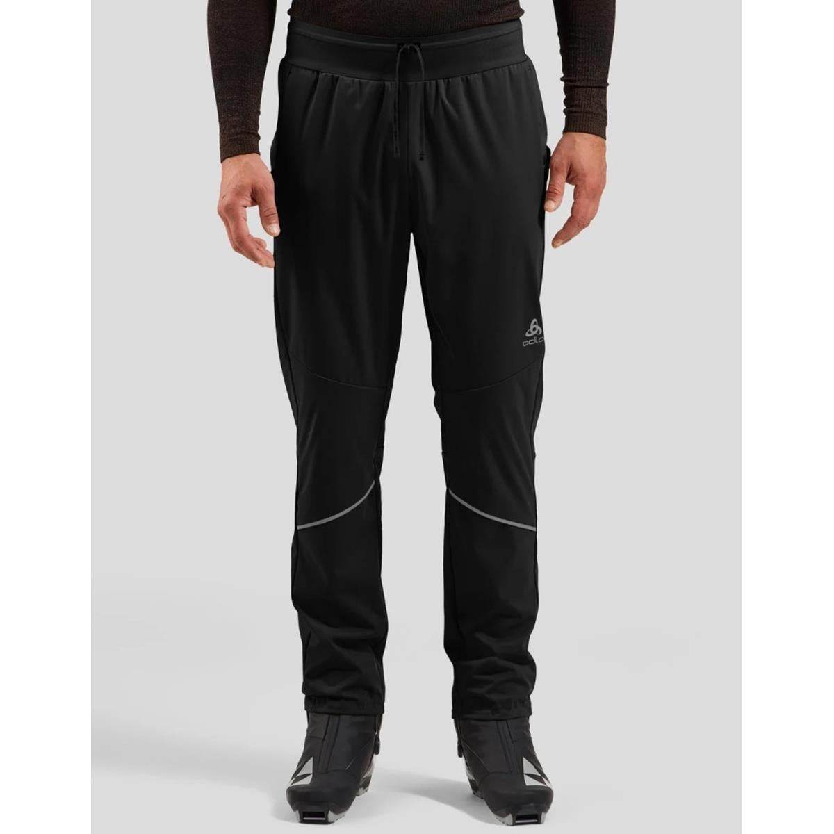 Odlo - Winddichte Zeroweight Pro Warm Langlaufhose - Black- Herren