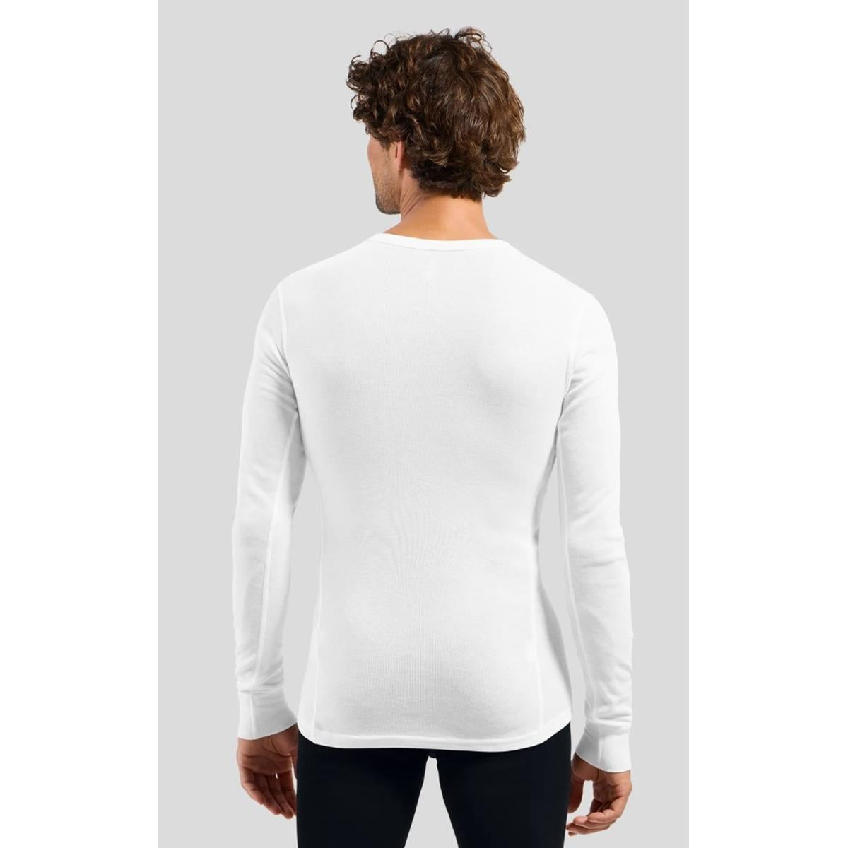 Odlo - Active Warm Base Layer Langarmshirt - White- Herren