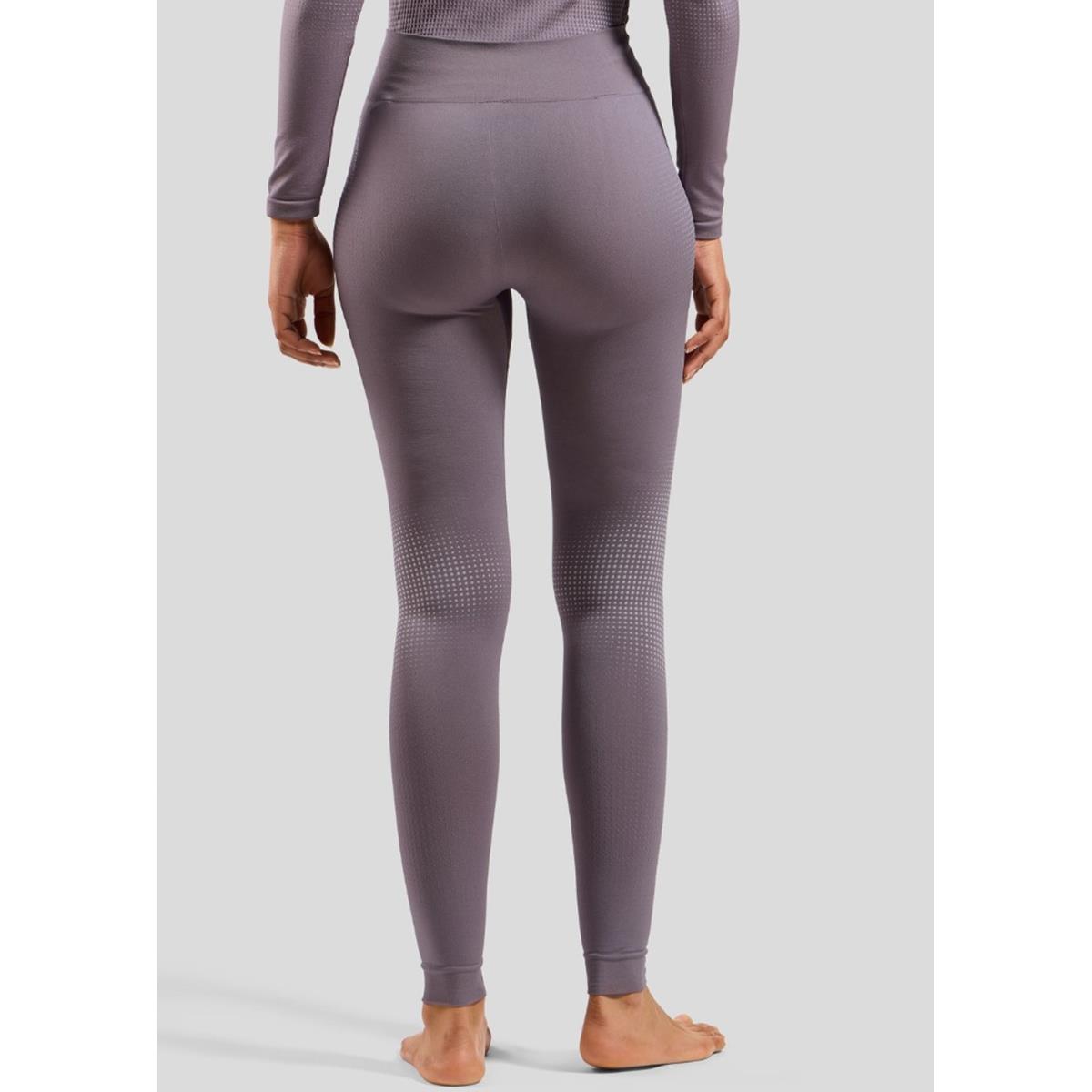 Odlo - Performance Warm Base Layer Tights - Gray Ridge - Damen