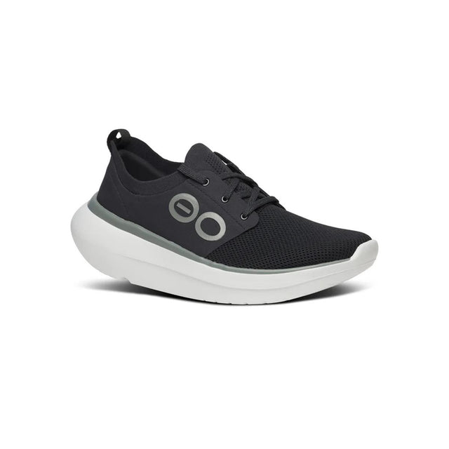Oofos OOmy Stride Men white black