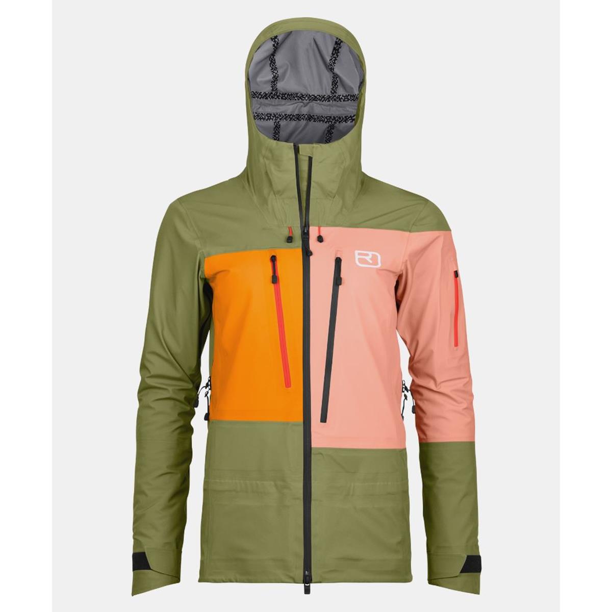 Ortovox 3L Deep Shell Jacket W wild herbs Damen Hardshelljacke