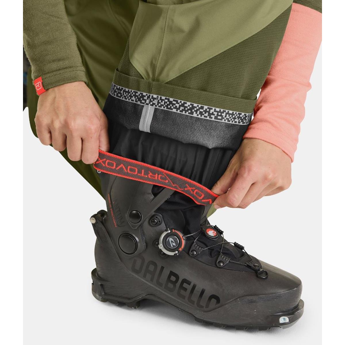 Ortovox 3L Deep Shell Pants W wild herbs Damen Hardshellhose