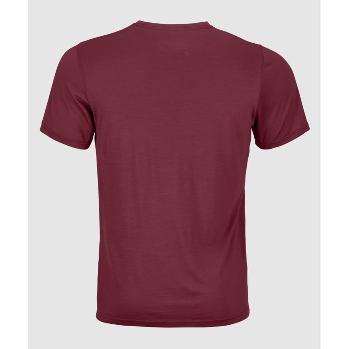 Ortovox 120 Cool Tec MTN Stripe TS M red malbec Herren T-Shirt