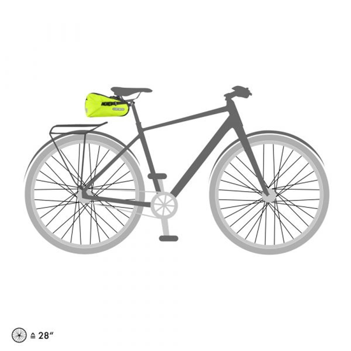 Ortlieb Saddle-Bag Two High Visibility neon yellow / black