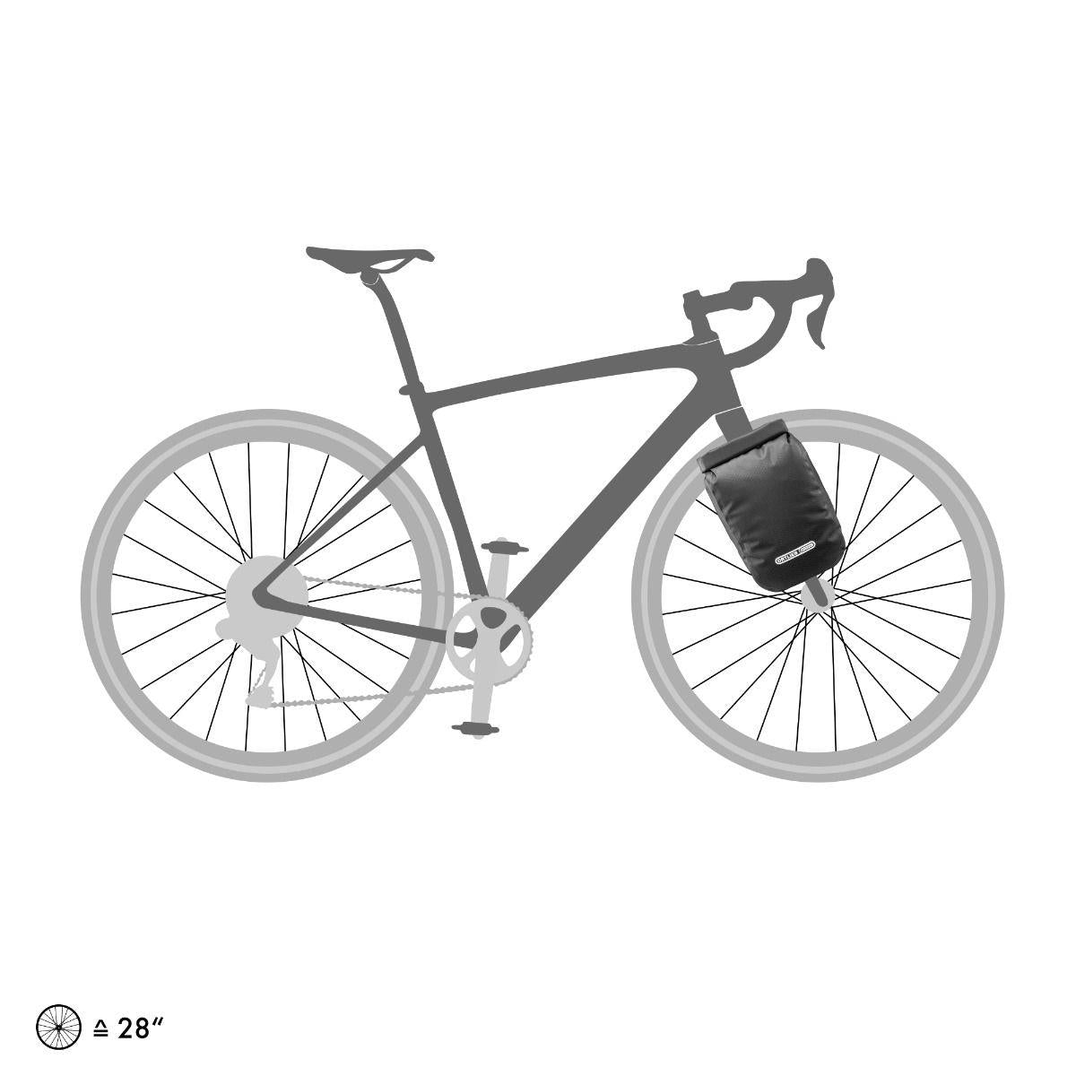 Ortlieb Fork-Pack 5,8l black matt