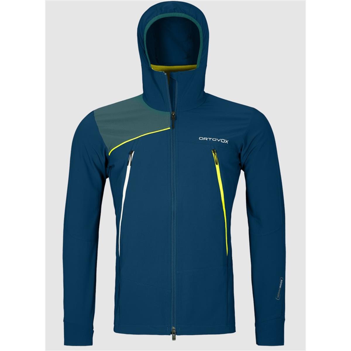 Pala Hooded Jacket M petrol blue