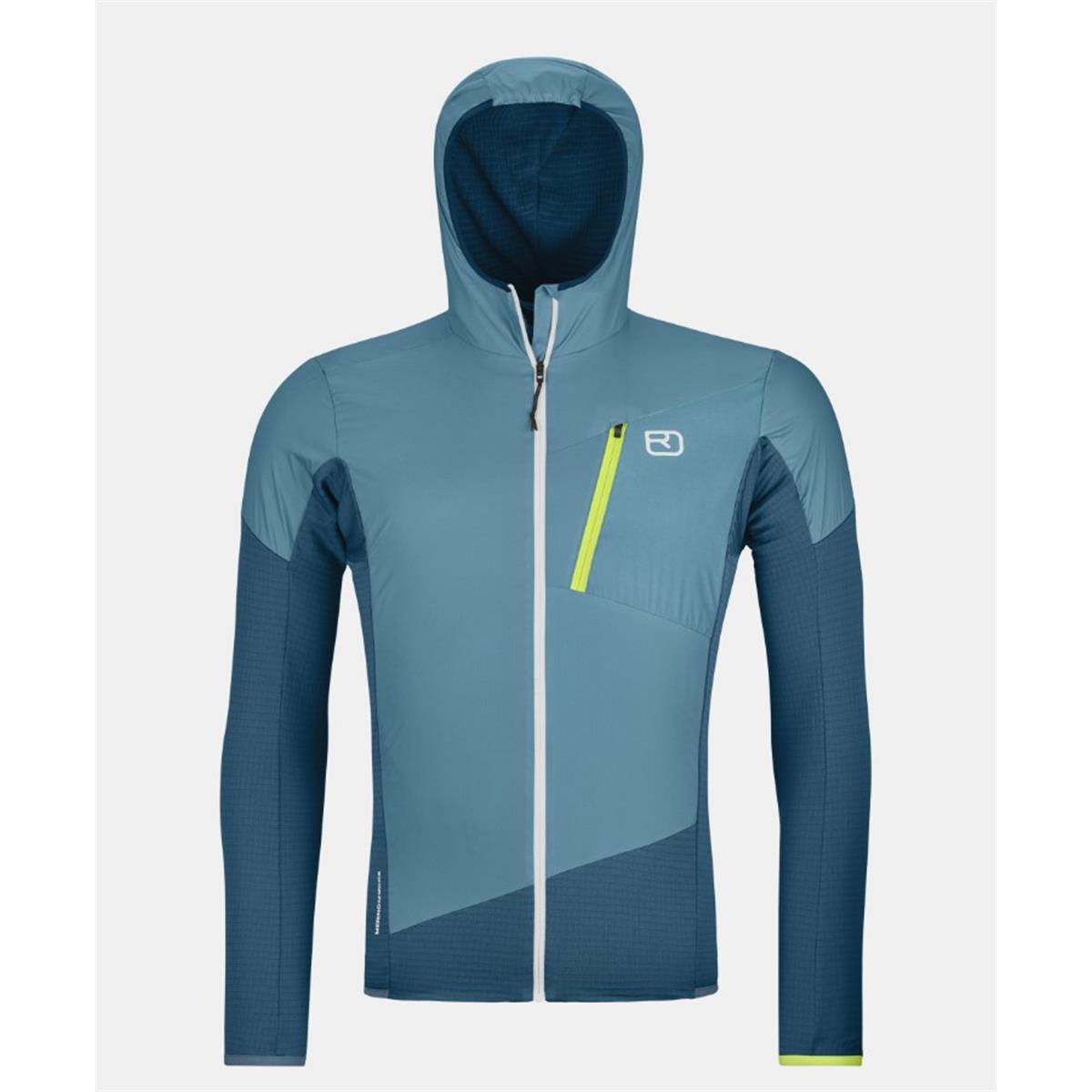 Ortovox Ladiz Hybrid Jacket M petrol blue
