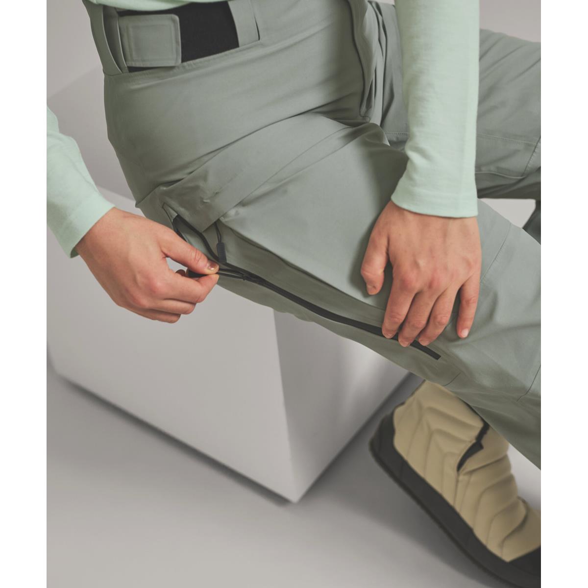 Ortovox Ravine Free 3L Pants Women green sage