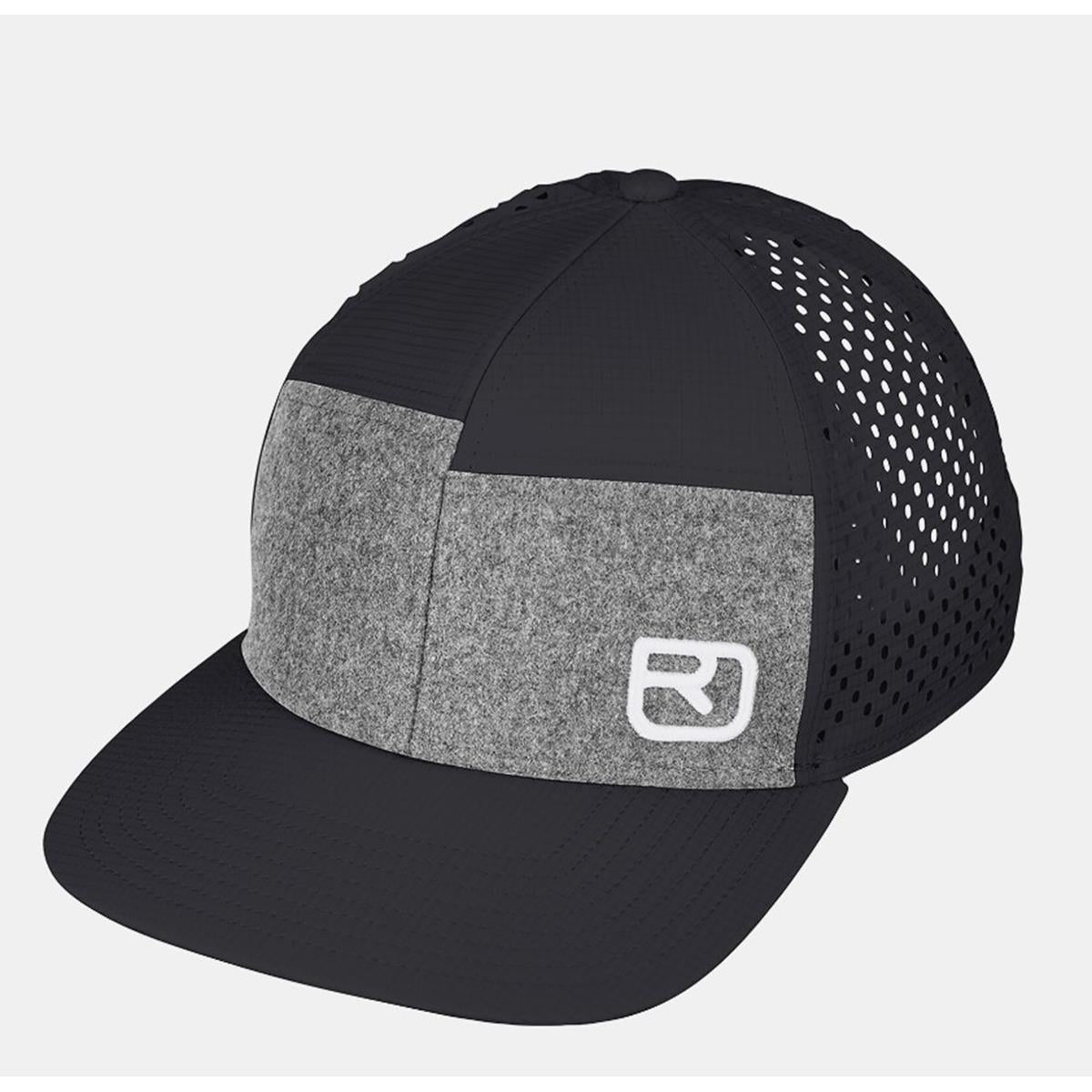 Ortovox- LOGO AIR TRUCKER CAP - black raven - unisex