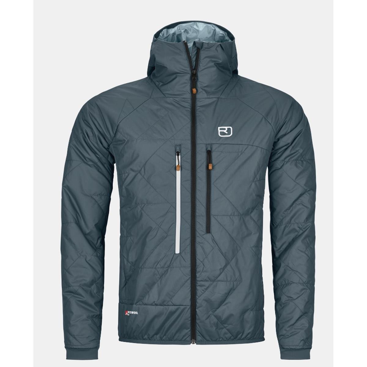 Ortovox Swisswool Piz Boè Jacket Man dark arctic grey