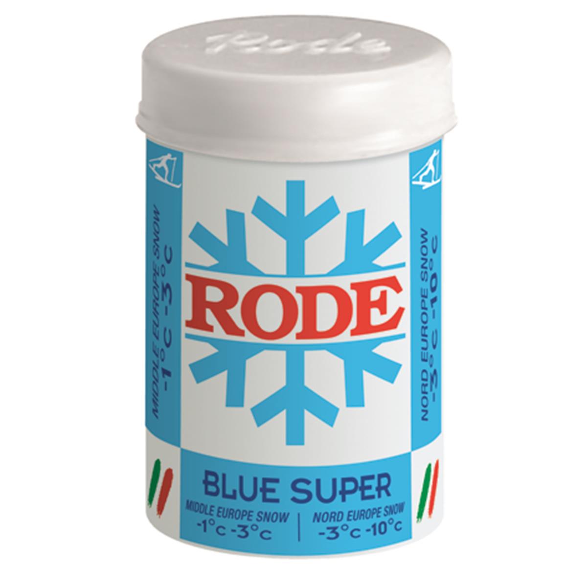Rode P32 Ski Wax Blue Super -1°C/-3°C, 45g