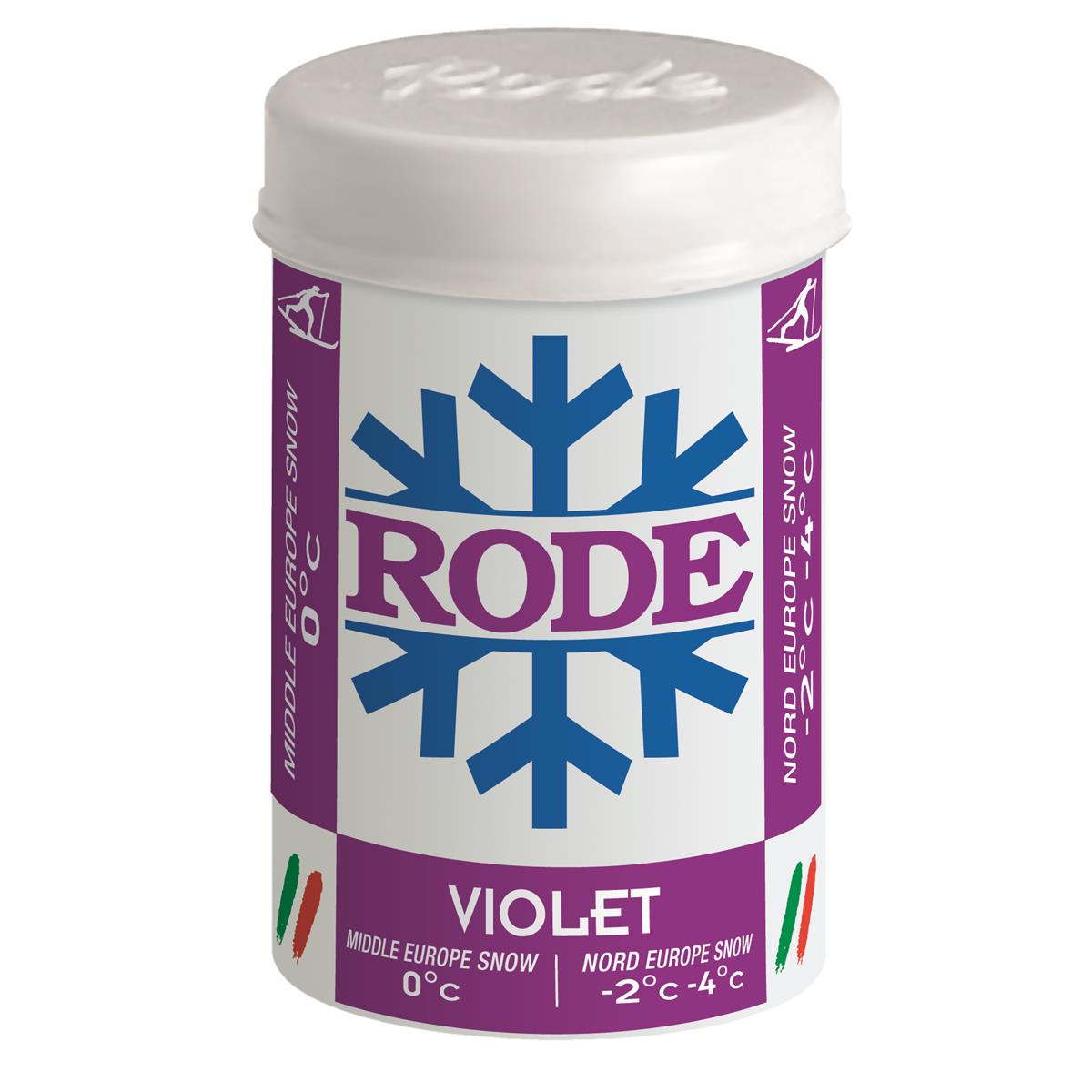 Rode P40 Ski Wax Violet 0°C, 45g - Wax
