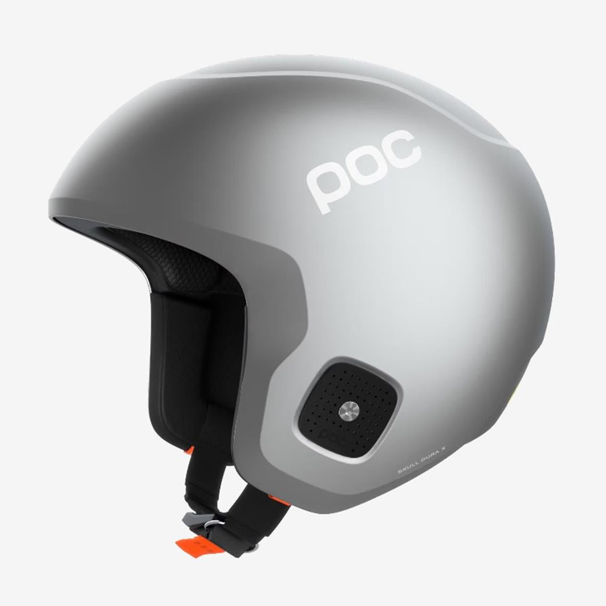 POC Skull Dura X Mips Skihelm - Silber Matt