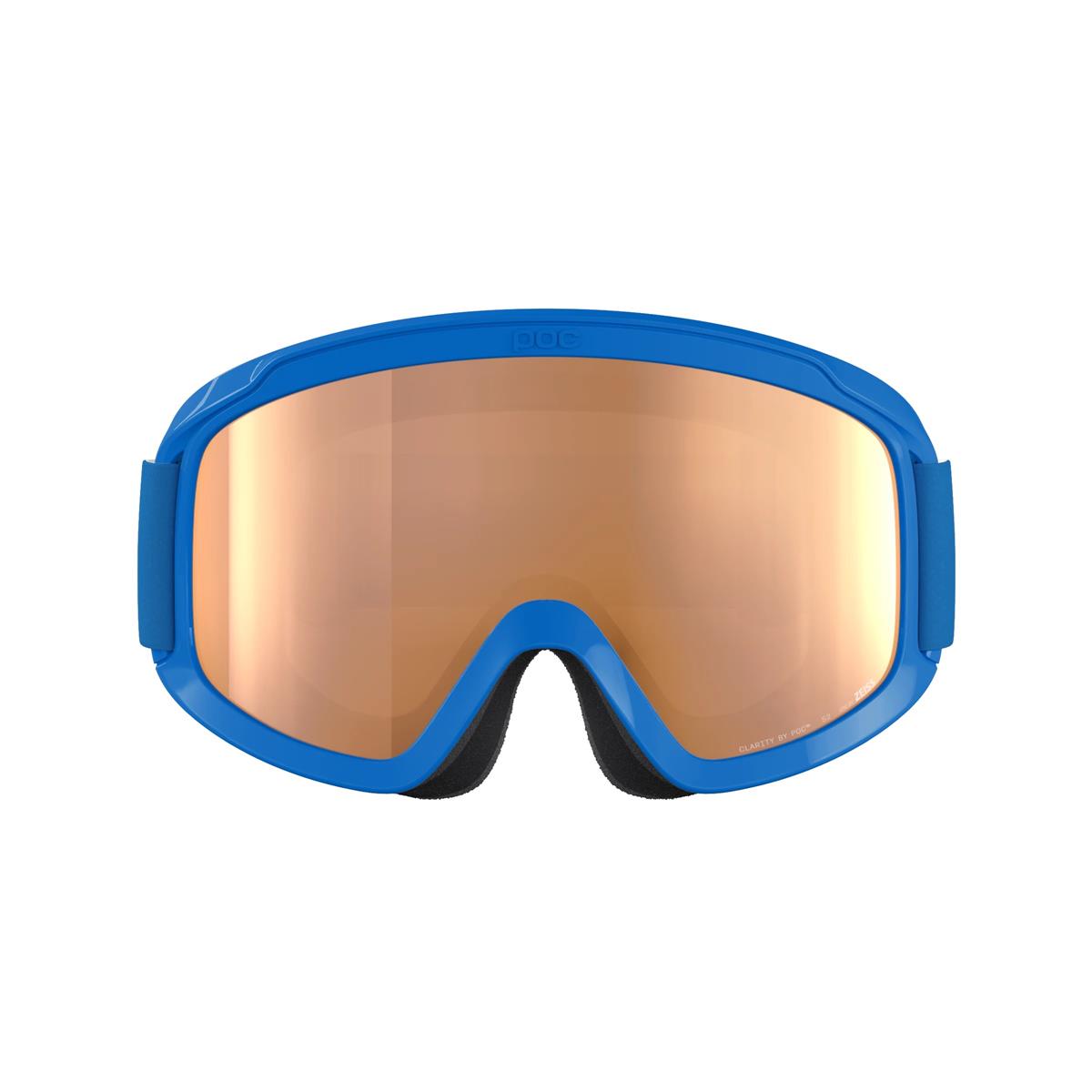 POC Pocito Opsin - fluoresdent blue/party sunny silver